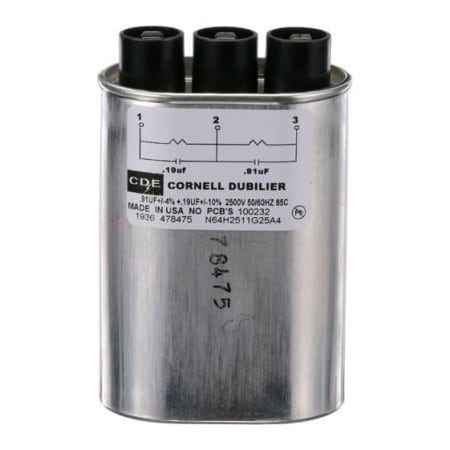 Allpoints Allpoints 8011845 Capacitor For Turbochef 8011845